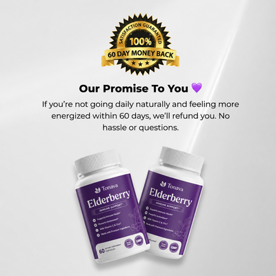 Tonava Gut Support Complex with Elderberry, Zinc & Vitamin C